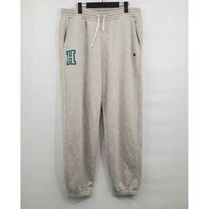 Champion x Stranger Things Hawkins High Sweatpants Jogger Men Size 2XL Grey